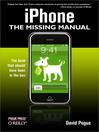 Cover image for iPhone:  the Missing Manual